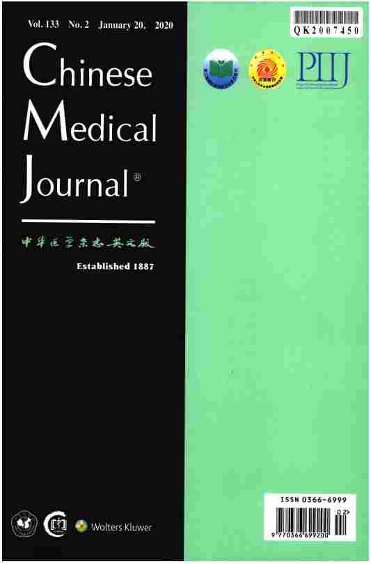 Chinese Medical Journal杂志封面